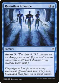 Relentless Advance - War of the Spark - NM