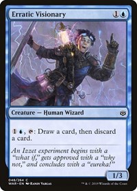 Erratic Visionary - War of the Spark - NM