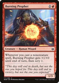 Burning Prophet - War of the Spark - NM