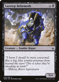 Lazotep Behemoth - War of the Spark - NM