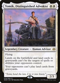 Tomik, Distinguished Advokist - War of the Spark - NM