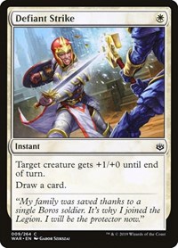 Defiant Strike - War of the Spark - NM