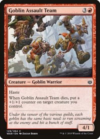 Goblin Assault Team - War of the Spark - NM