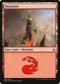 Mountain (259) - War of the Spark - NM