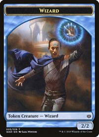 Wizard Token - War of the Spark - NM