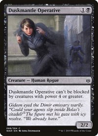 Duskmantle Operative - War of the Spark - NM