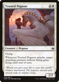 Trusted Pegasus - War of the Spark - NM