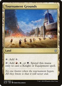 Tournament Grounds - Throne of Eldraine - NM