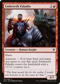 Embereth Paladin - Throne of Eldraine - NM