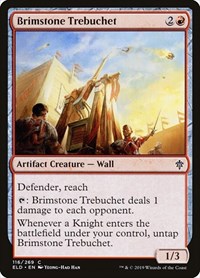 Brimstone Trebuchet - Throne of Eldraine - NM