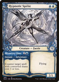 Hypnotic Sprite (Showcase) - Throne of Eldraine - NM