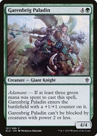 Garenbrig Paladin - Throne of Eldraine - NM