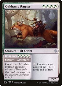 Oakhame Ranger - Throne of Eldraine - NM