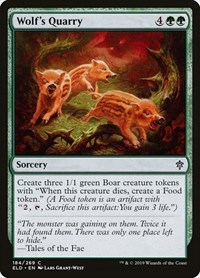 Wolf's Quarry - Throne of Eldraine - NM