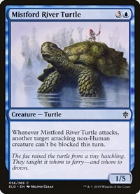 Mistford River Turtle - Throne of Eldraine - NM