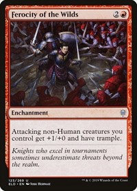 Ferocity of the Wilds - Throne of Eldraine - NM