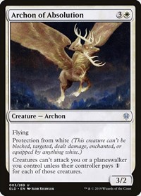 Archon of Absolution - Throne of Eldraine - NM