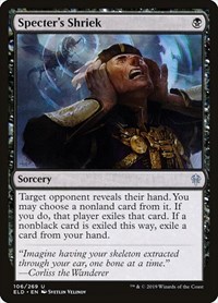 Specter's Shriek - Throne of Eldraine - NM