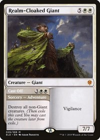 Realm-Cloaked Giant - Throne of Eldraine - NM