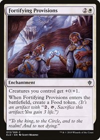 Fortifying Provisions - Throne of Eldraine - NM