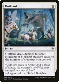Outflank - Throne of Eldraine - NM