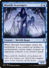 Moonlit Scavengers - Throne of Eldraine - NM