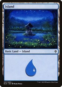Island (257) - Throne of Eldraine - NM