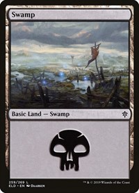 Swamp (259) - Throne of Eldraine - NM