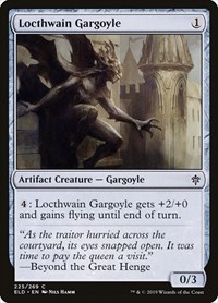 Locthwain Gargoyle - Throne of Eldraine - NM