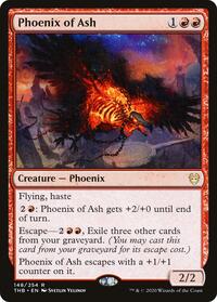 Phoenix of Ash - Theros: Beyond Death - NM