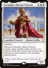 Taranika, Akroan Veteran - Theros: Beyond Death - NM