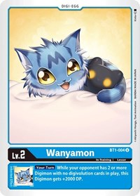 Wanyamon - Release Special Booster 1.0 - NM