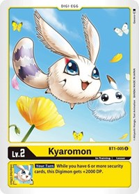 Kyaromon - Release Special Booster 1.0 - NM