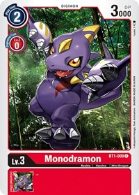 Monodramon - Release Special Booster 1.0 - NM