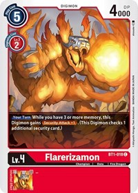 Flarerizamon - Release Special Booster 1.0 - NM