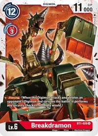 Breakdramon - Release Special Booster 1.0 - NM