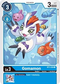 Gomamon - BT1-030 - Release Special Booster 1.0 - NM
