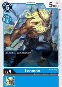 Leomon - Release Special Booster 1.0 - NM