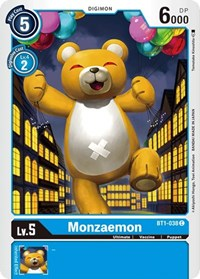 Monzaemon - Release Special Booster 1.0 - NM