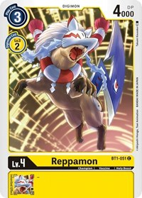 Reppamon - Release Special Booster 1.0 - NM