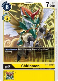 Chirinmon - Release Special Booster 1.0 - NM