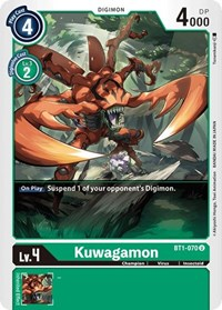 Kuwagamon - Release Special Booster 1.0 - NM