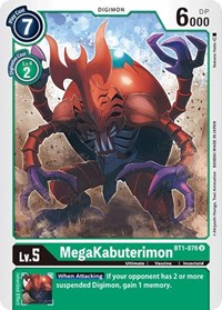 MegaKabuterimon - Release Special Booster 1.0 - NM