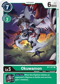 Okuwamon - Release Special Booster 1.0 - NM