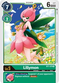 Lillymon - Release Special Booster 1.0 - NM