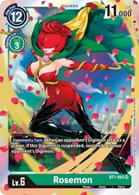 Rosemon - Release Special Booster 1.0 - NM