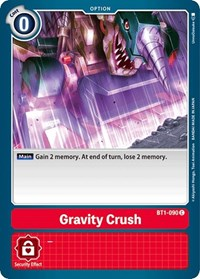 Gravity Crush - Release Special Booster 1.0 - NM