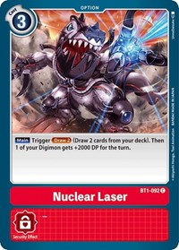 Nuclear Laser - Release Special Booster 1.0 - NM