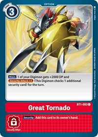 Great Tornado - Release Special Booster 1.0 - NM