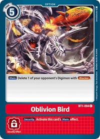 Oblivion Bird - Release Special Booster 1.0 - NM